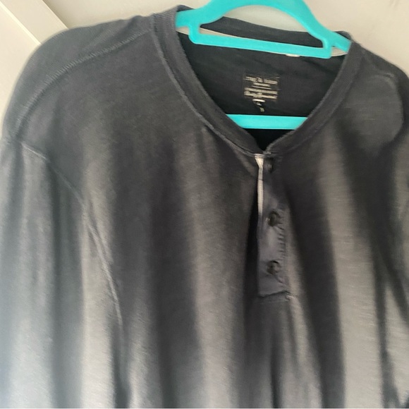Rag and Bone Classic Men Slim Fit Henley Shirt - L - Picture 5 of 12